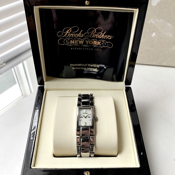 Brooks Brothers Butterfly Clasp Watch